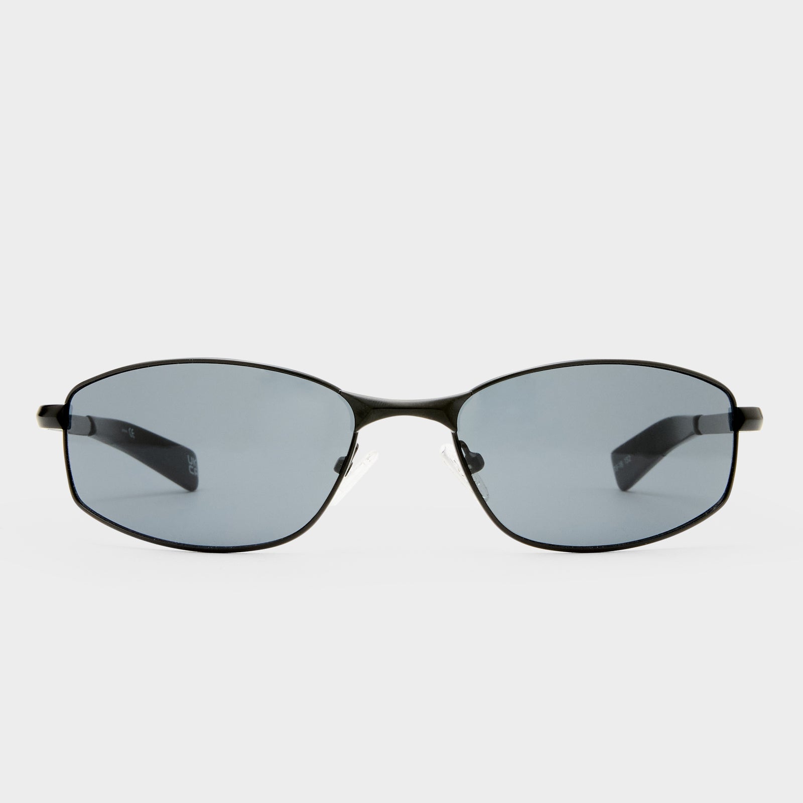 Star Beam Matte Black Uni-Sex Wrap Sunglasses | Le Specs
