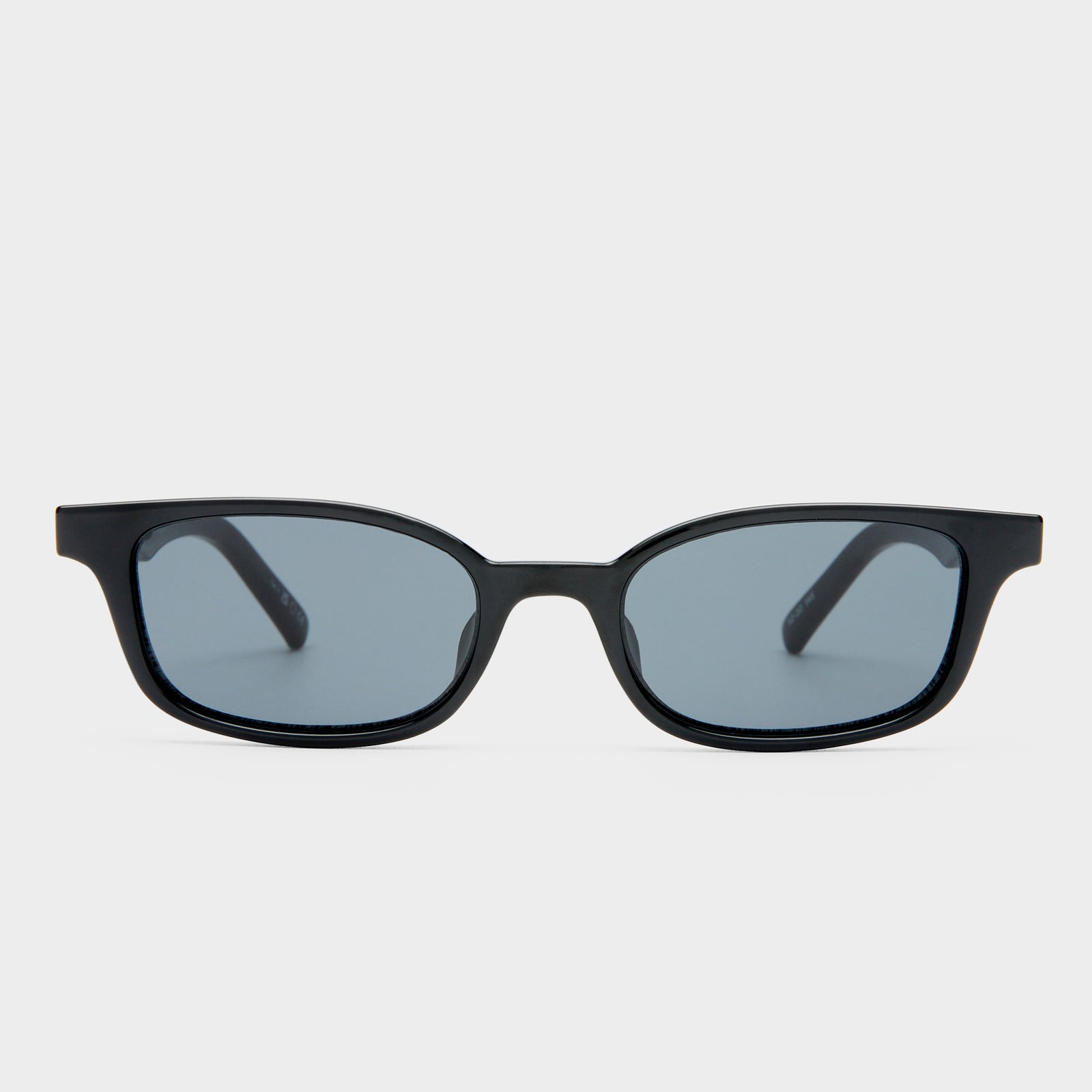 Echelon + Black Uni-Sex Rectangle Sunglasses | Le Specs