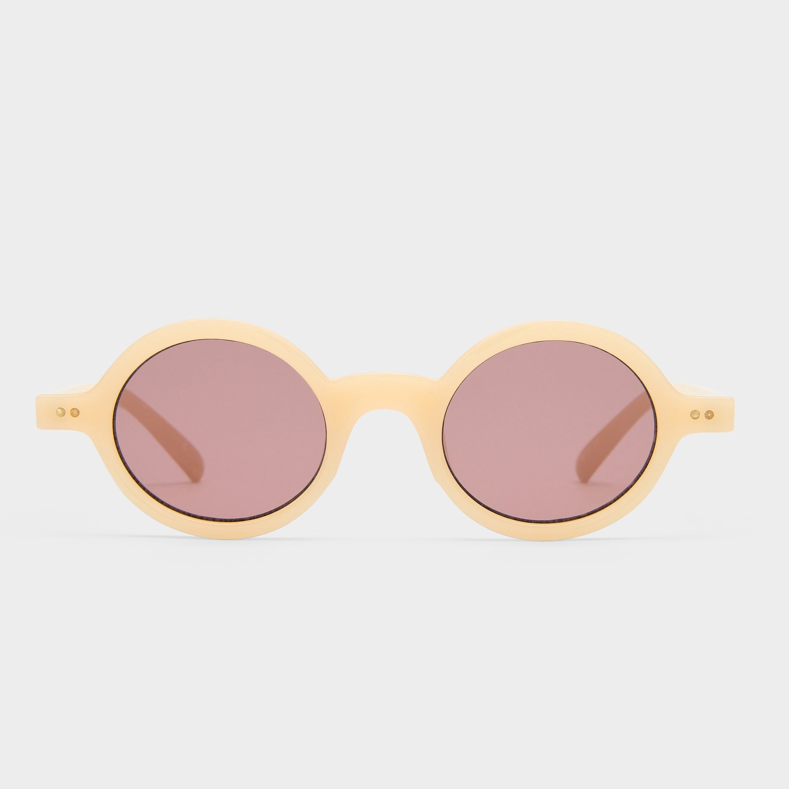 Sycophantic + Butter Uni-Sex Round Sunglasses | Le Specs