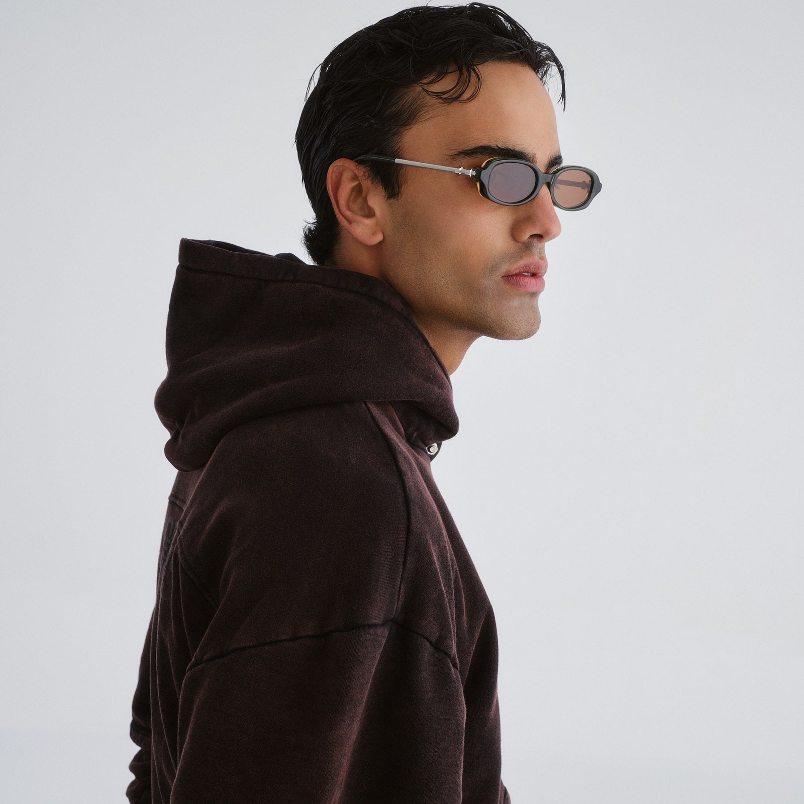 Lichtblick Dark Green Uni-Sex Rectangle Sunglasses | Le Specs