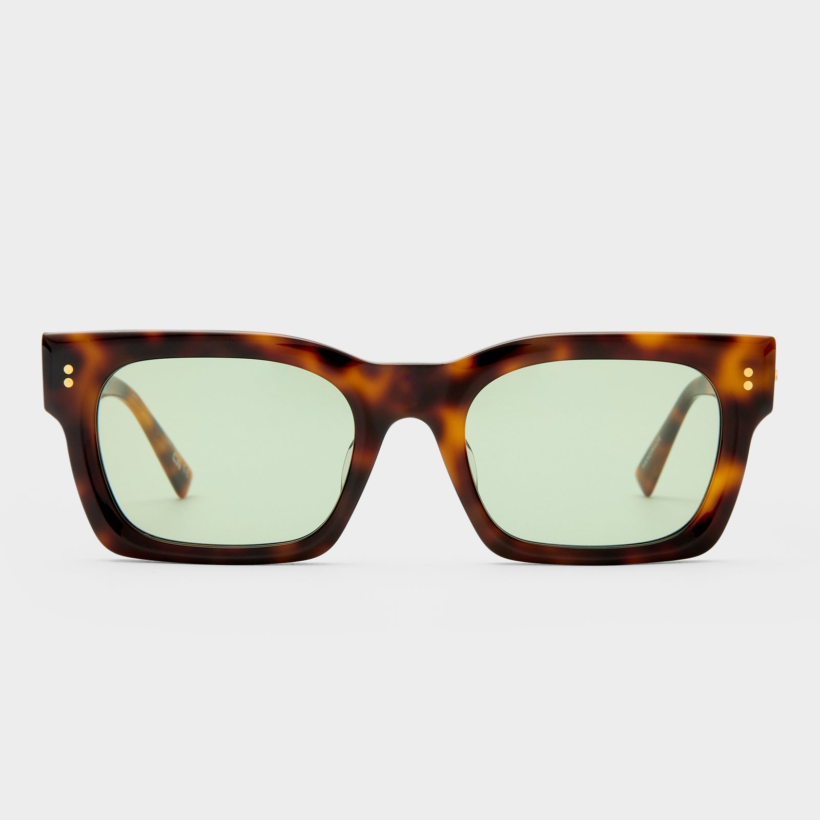 Lucent Honey Tort Uni-Sex D-Frame Sunglasses | Le Specs