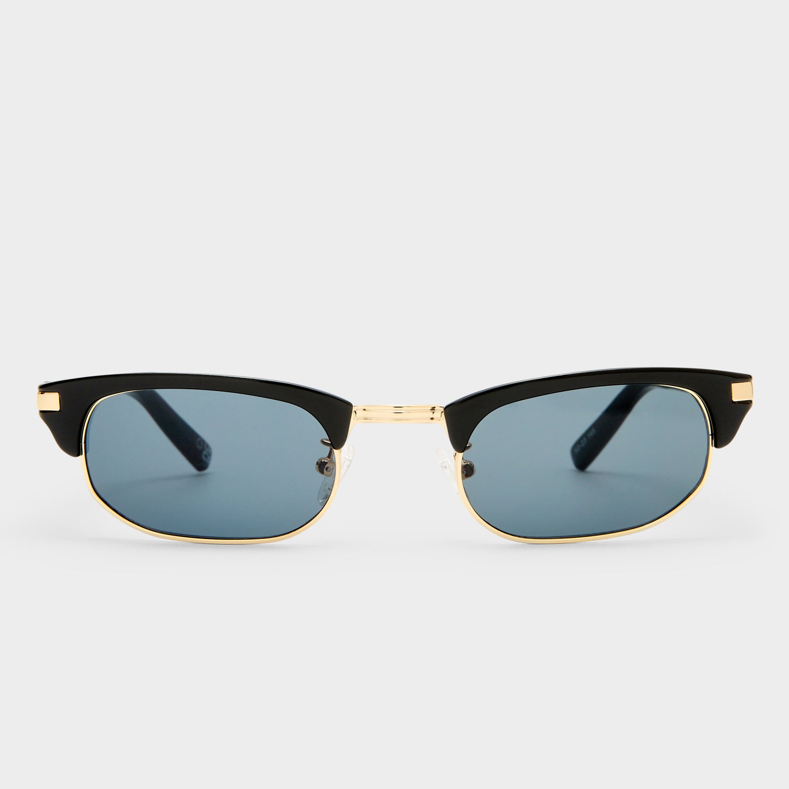 Nightingale Black Uni-Sex D-Frame Sunglasses | Le Specs