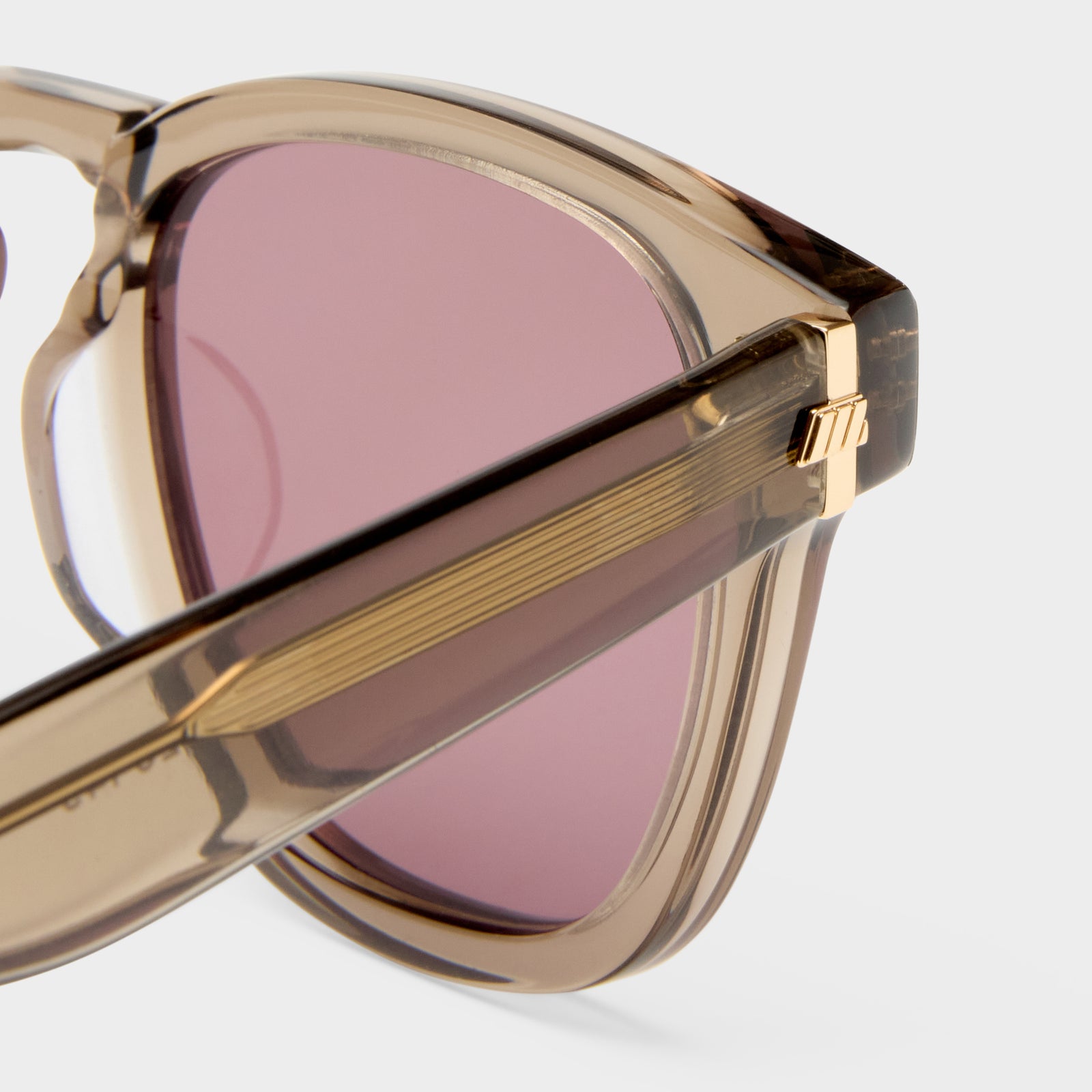Torrent Khaki Uni-Sex Square Sunglasses | Le Specs