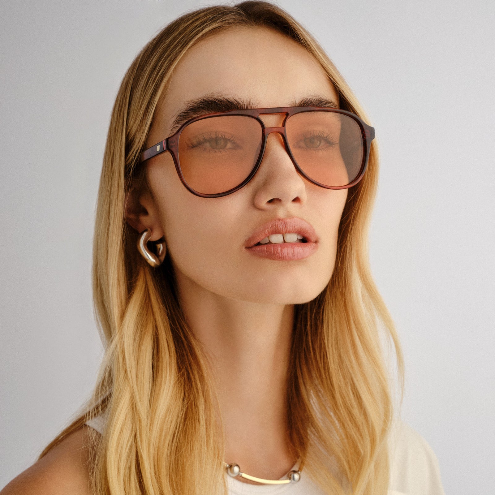 Tragic Magic Toffee Tort Uni-Sex Aviator Sunglasses | Le Specs