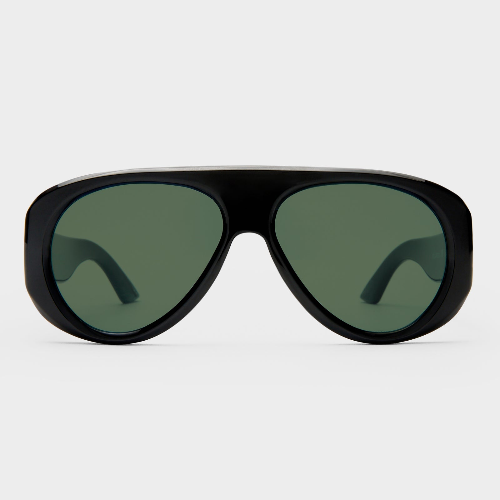 Dream Boat Black Uni-Sex Aviator Sunglasses | Le Specs