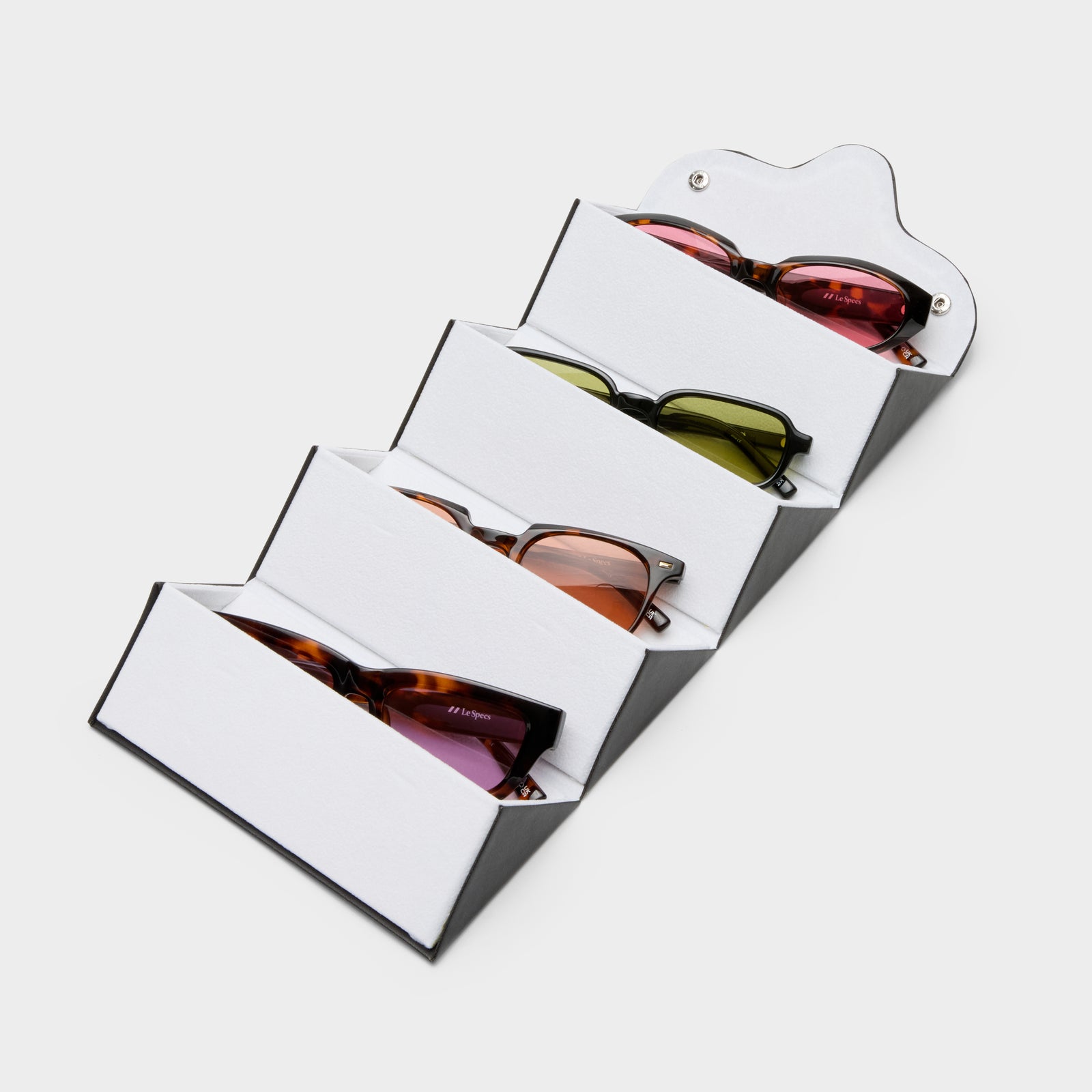 Le Specs Foldable Travel Case Black Uni-Sex Accessories Accessories | Le Specs