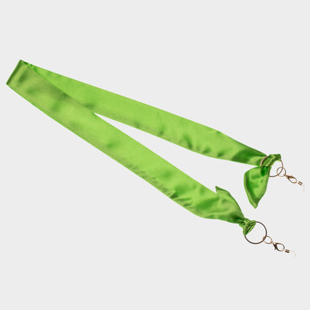 Y2K SCARF CHAIN NEON PISTACHIO