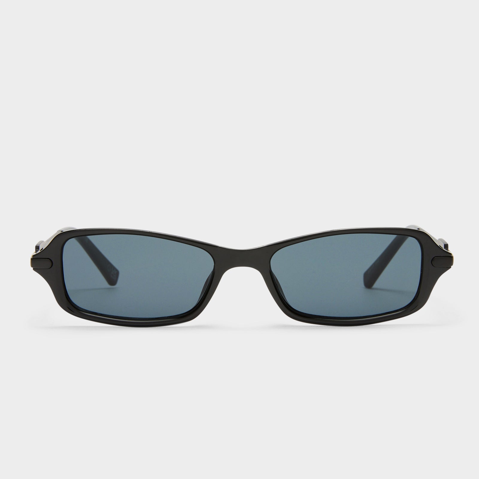 Bamboozler Black Female Rectangle Sunglasses | Le Specs