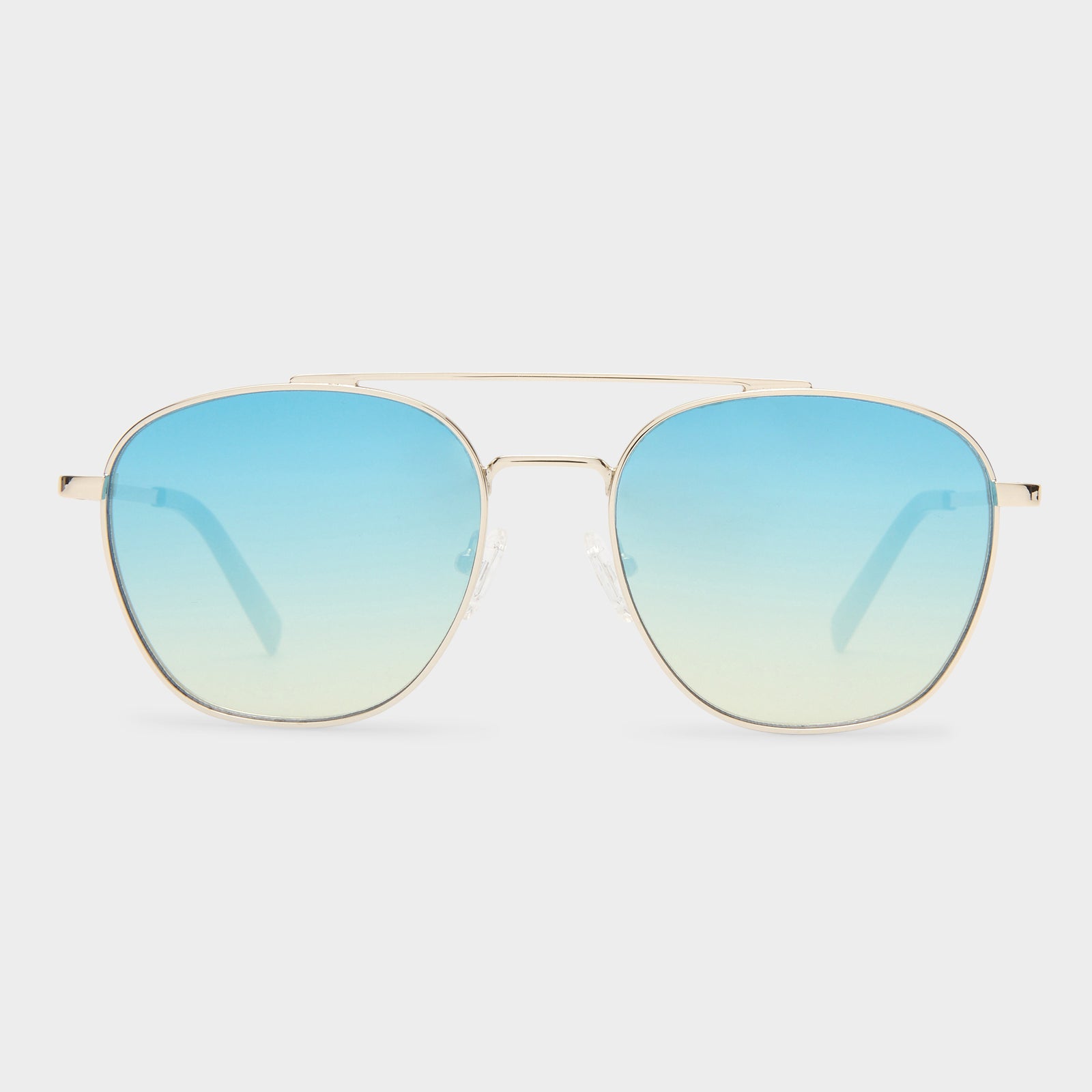 Metaphor Gold Uni-Sex Aviator Sunglasses | Le Specs