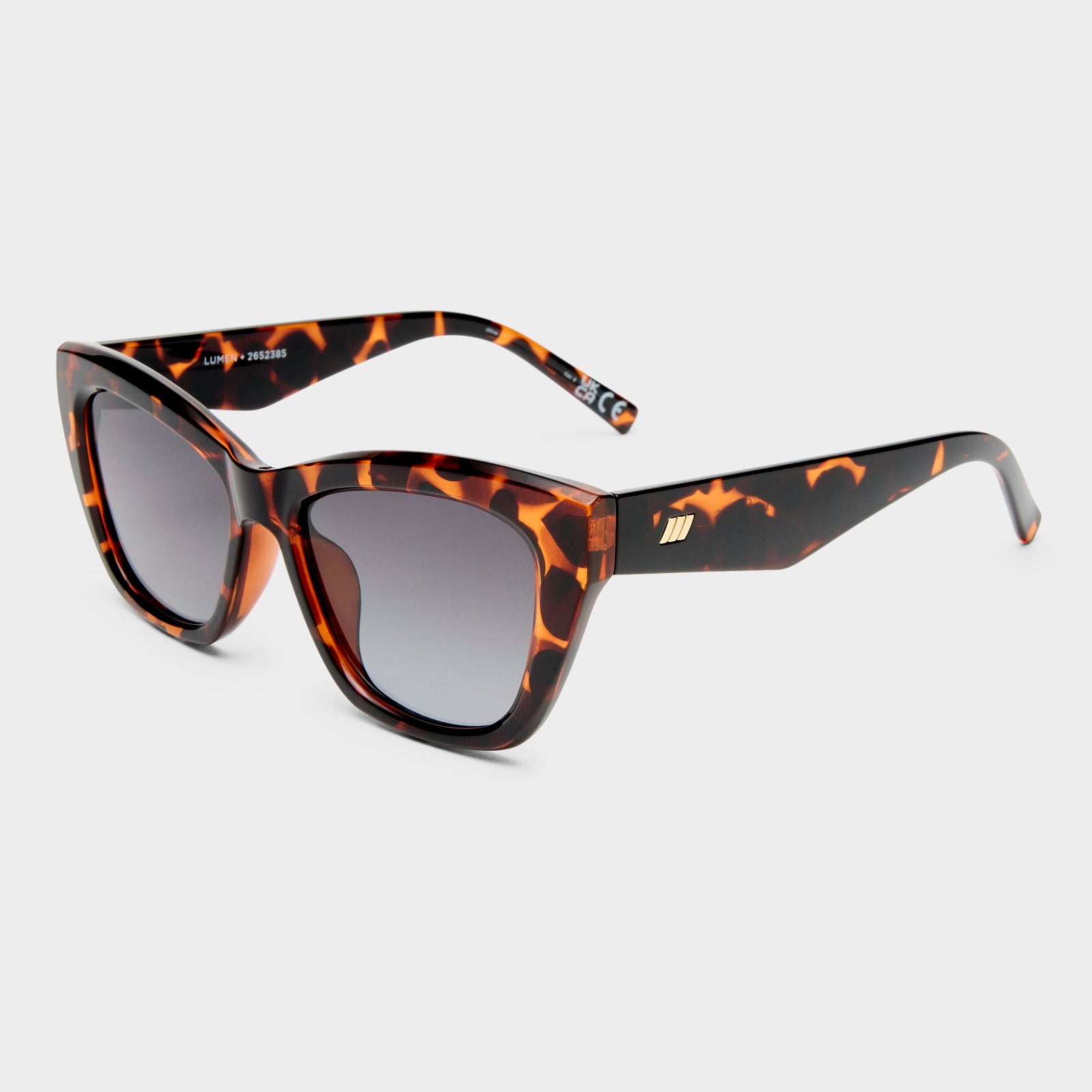 Lumen + Tort Female Cat-Eye Sunglasses | Le Specs