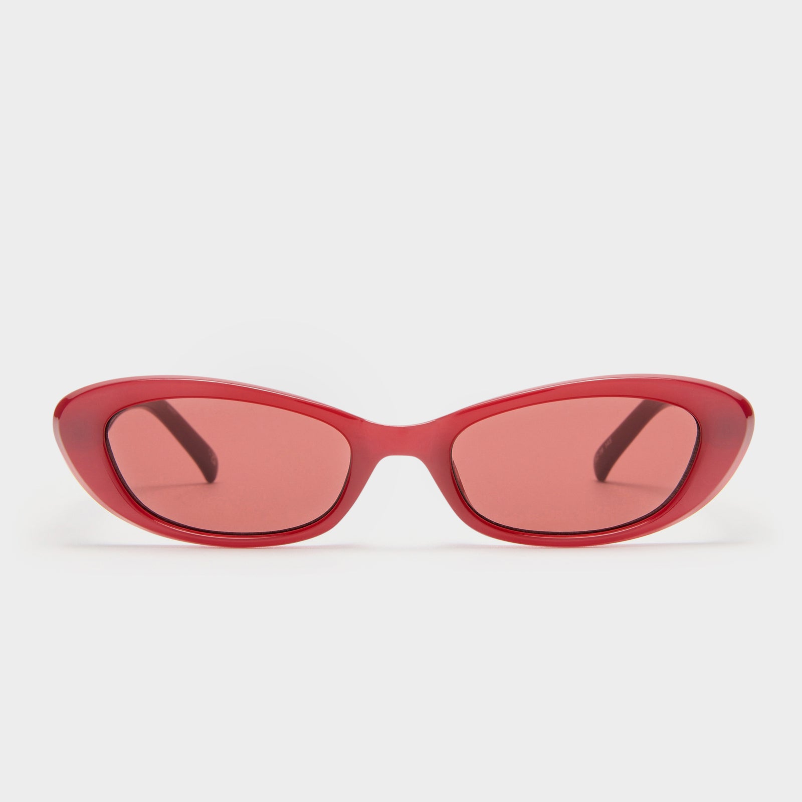 The Whisperer Garnet Female Cat-Eye Sunglasses | Le Specs