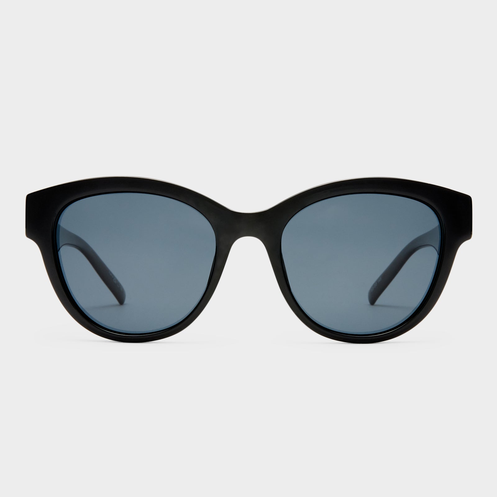 Majestic Black Female Round Sunglasses | Le Specs
