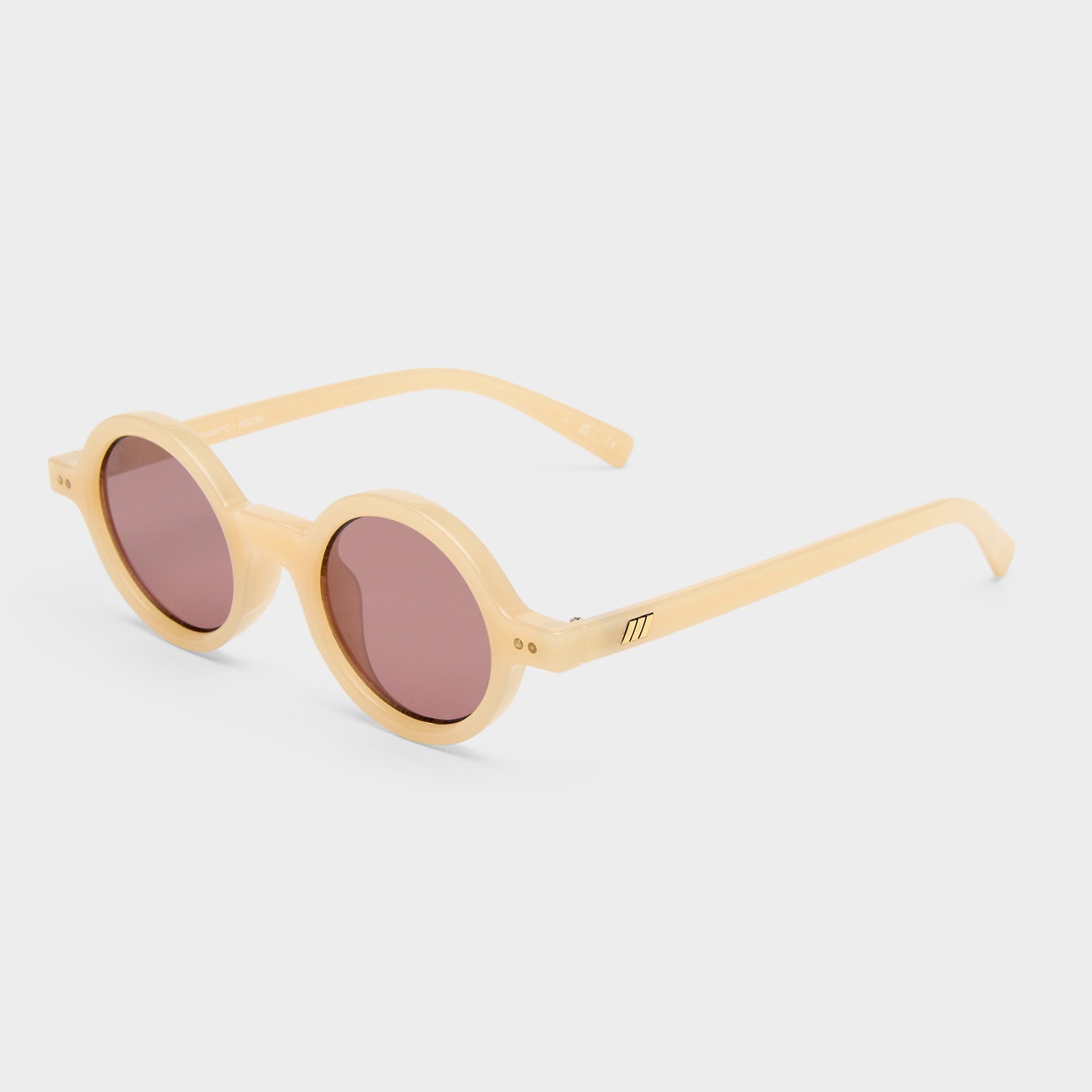 Sycophantic + Butter Uni-Sex Round Sunglasses | Le Specs