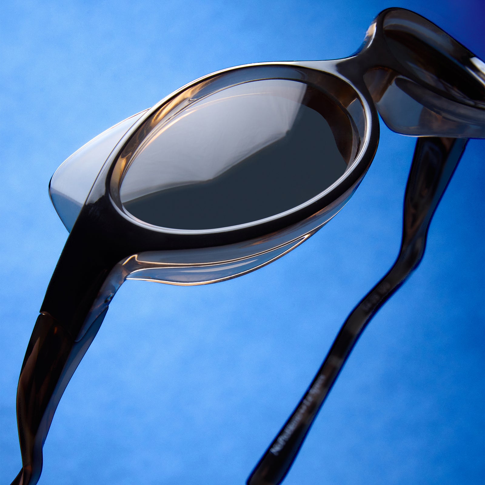 Lyra Tortoiseshell Uni-Sex Oval Sunglasses | Le Specs