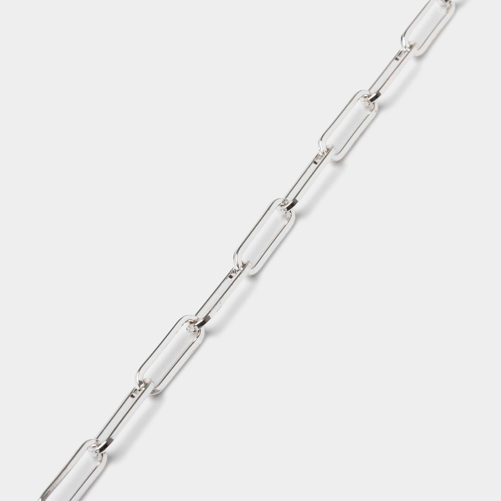 Bold Link Neck Chain Silver Female Accessories Accessories | Le Specs
