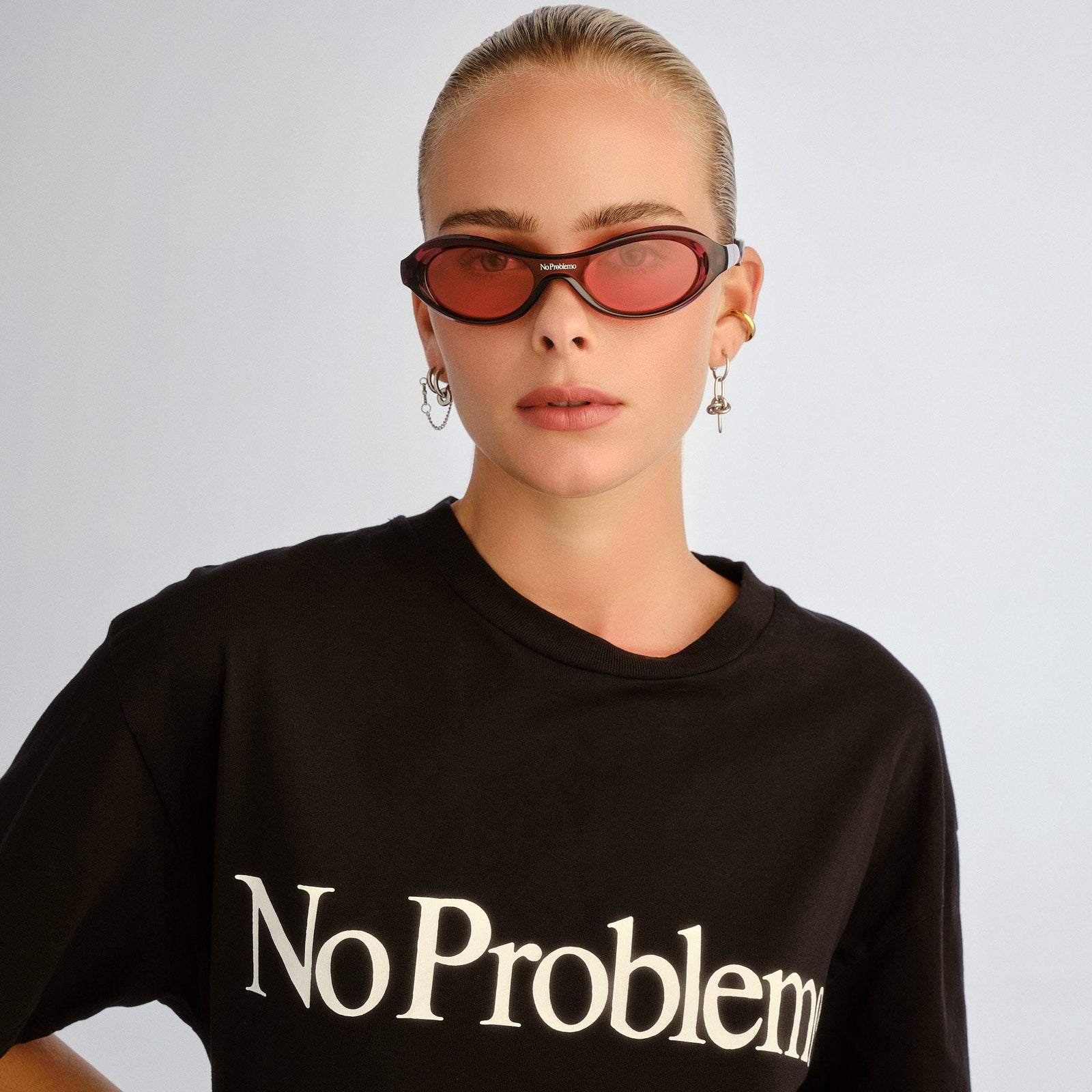 Vortex Deux Dark Cherry Uni-Sex Shield Sunglasses | Le Specs