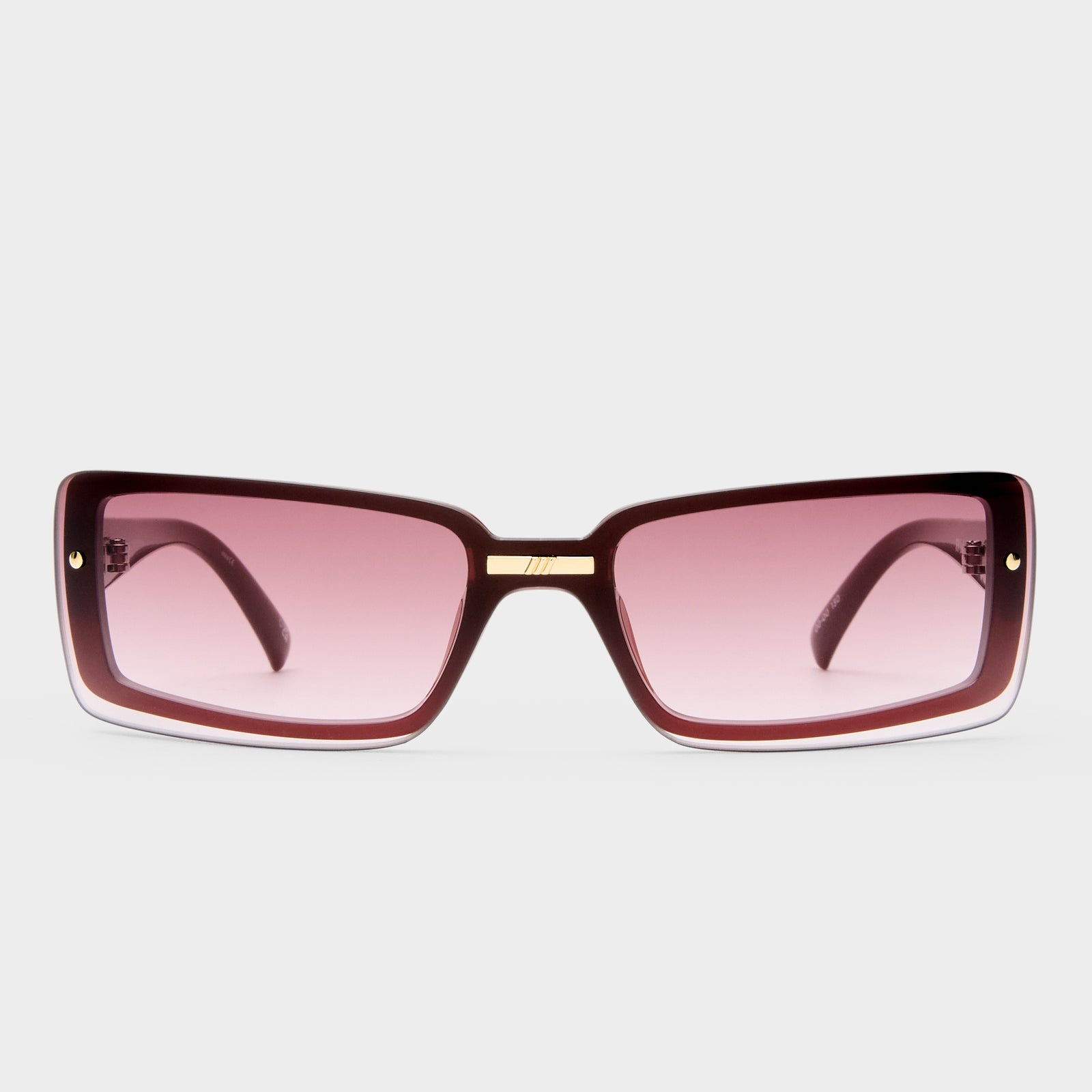 Evasion Cherry Lacquer Female Rectangle Sunglasses | Le Specs