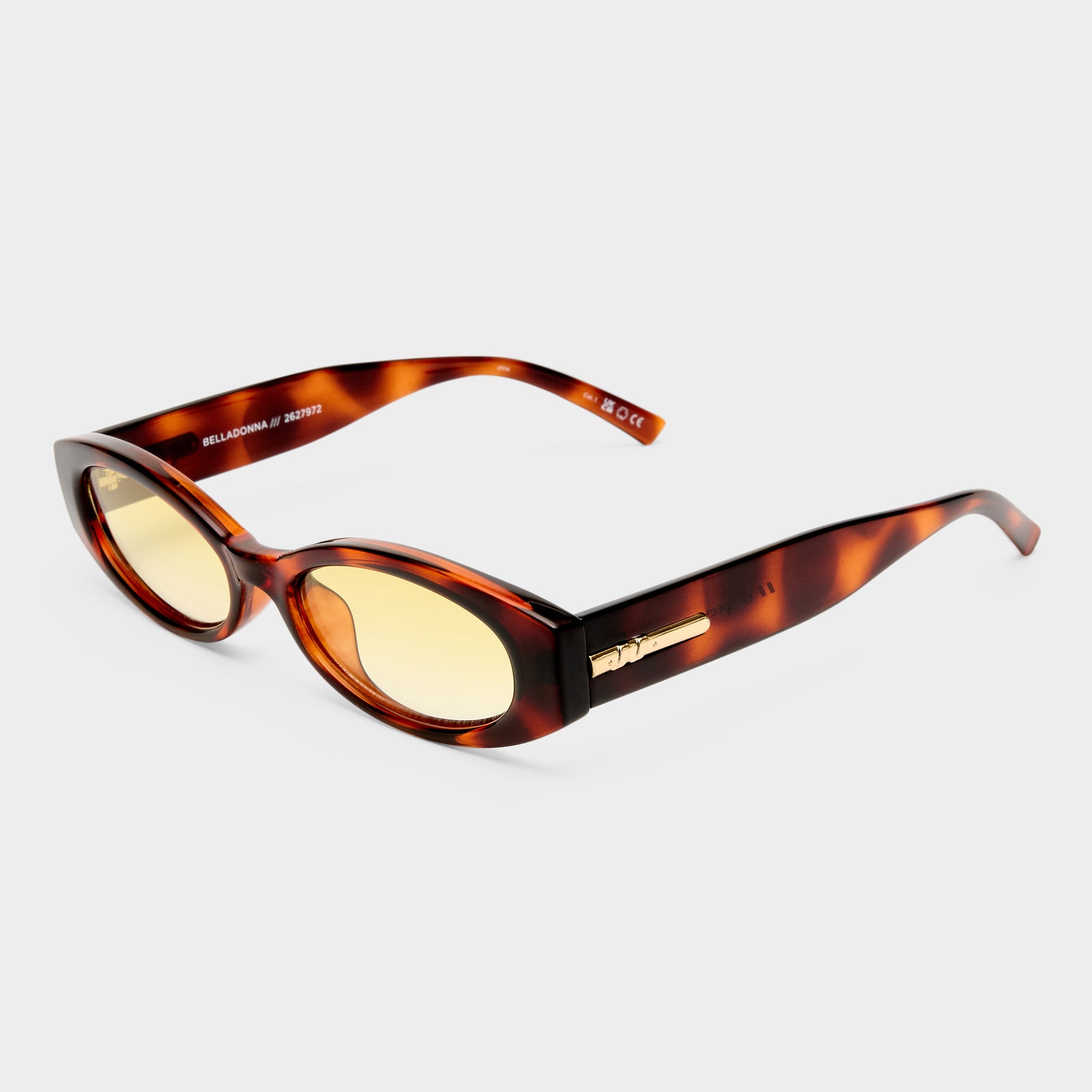 Belladonna Toffee Tort Female Oval Sunglasses | Le Specs