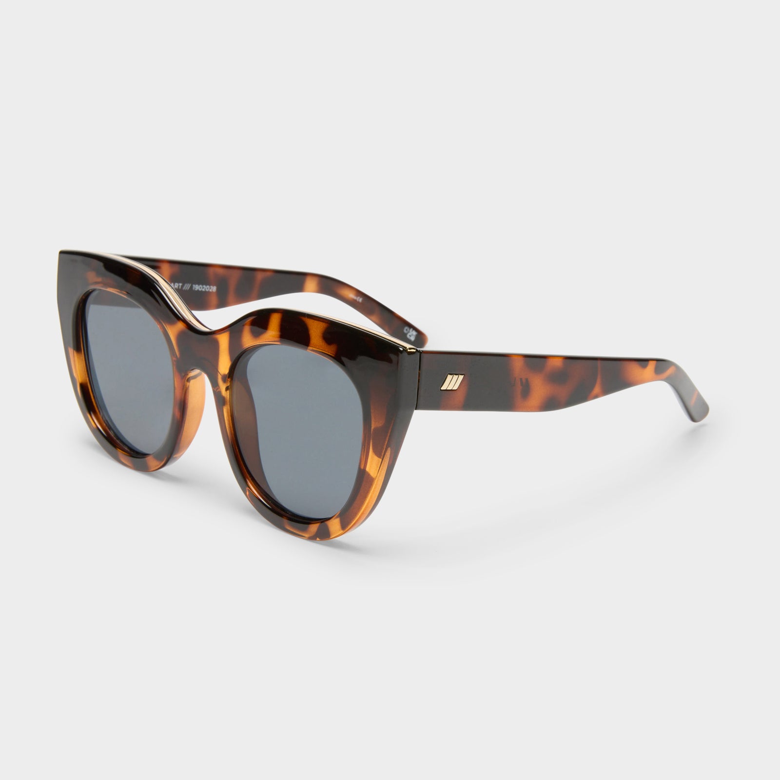Air Heart Tort Female Cat-Eye Sunglasses | Le Specs