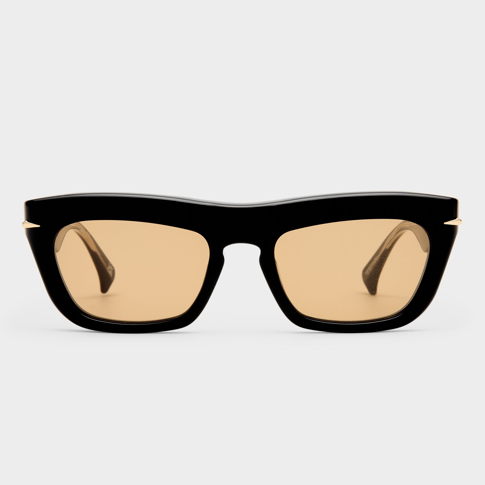 Numero Nueve Obsidian Black Female D-Frame Sunglasses | Le Specs