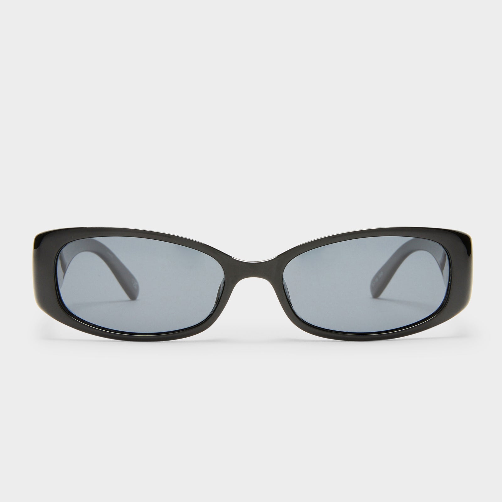 Starlight Black Uni-Sex Rectangle Sunglasses | Le Specs