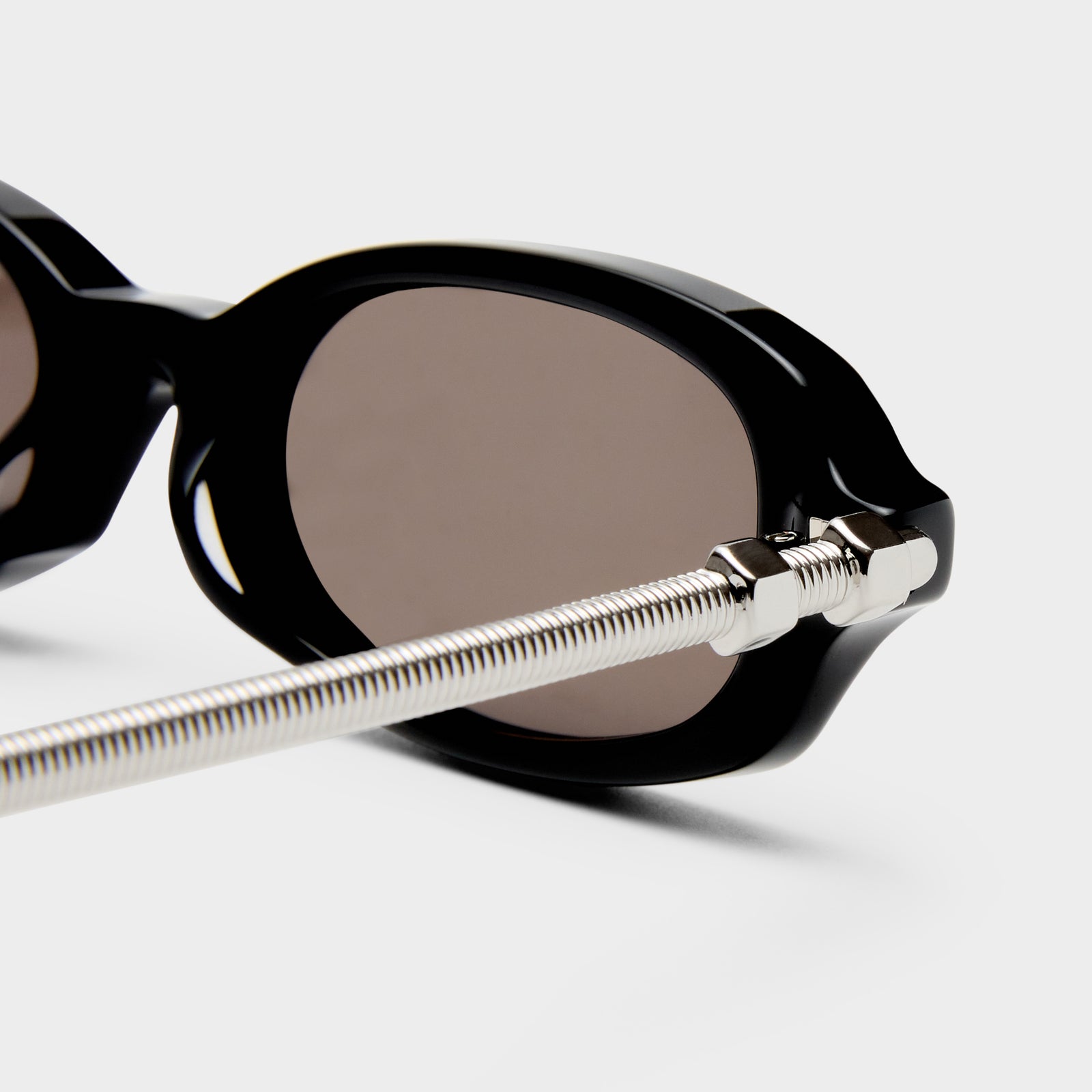 Lichtblick Black Uni-Sex Rectangle Sunglasses | Le Specs