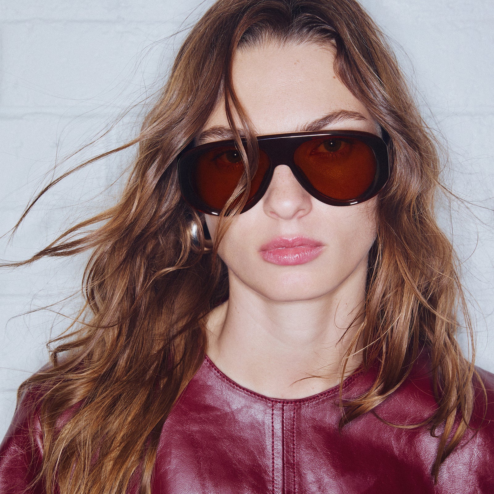 Dream Boat Cocoa Uni-Sex Aviator Sunglasses | Le Specs
