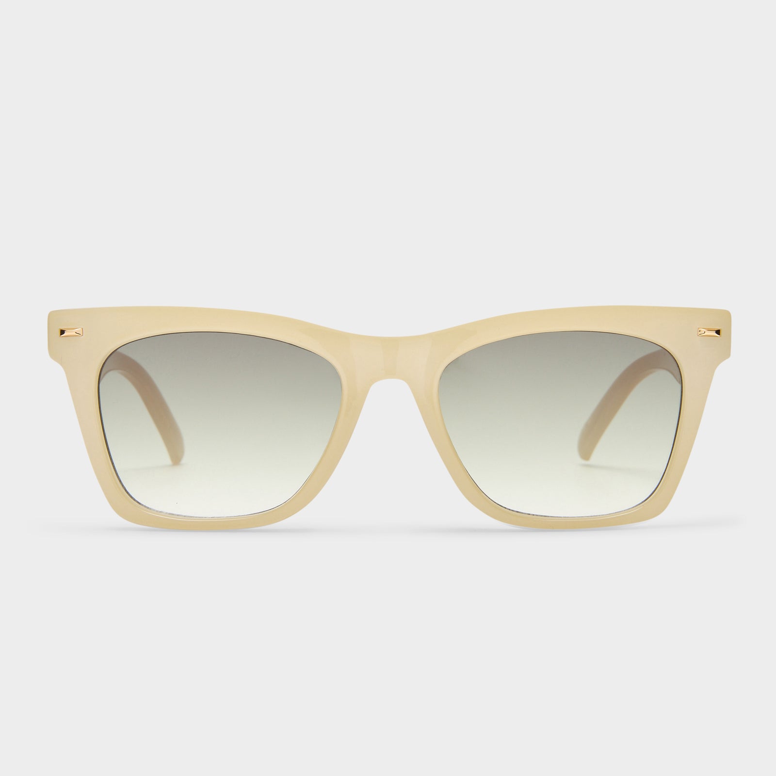 Chante Ivory Female D-Frame Sunglasses | Le Specs