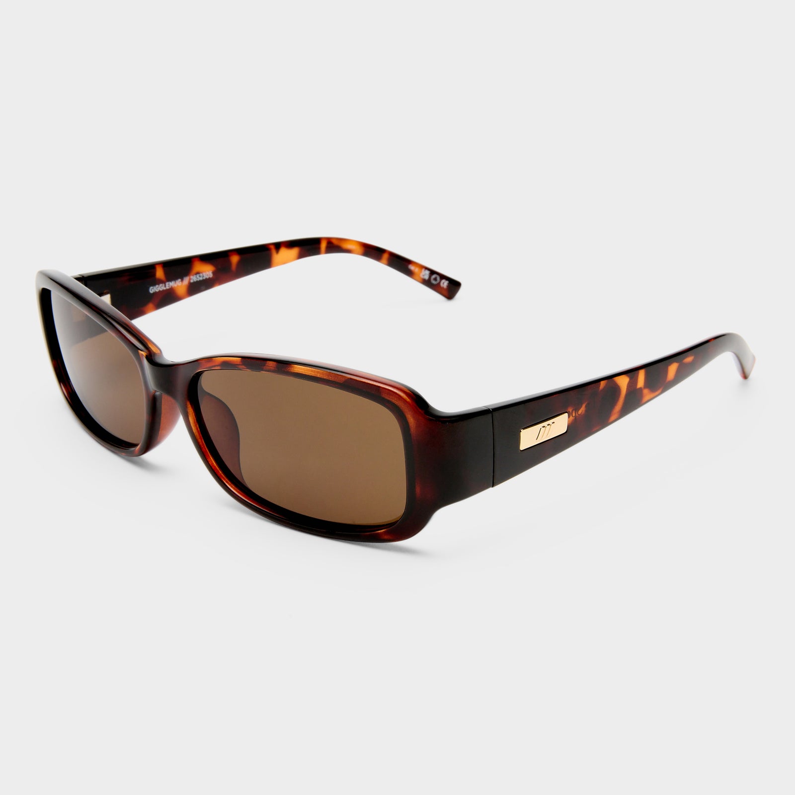 Gigglemug Tort Uni-Sex Rectangle Sunglasses | Le Specs