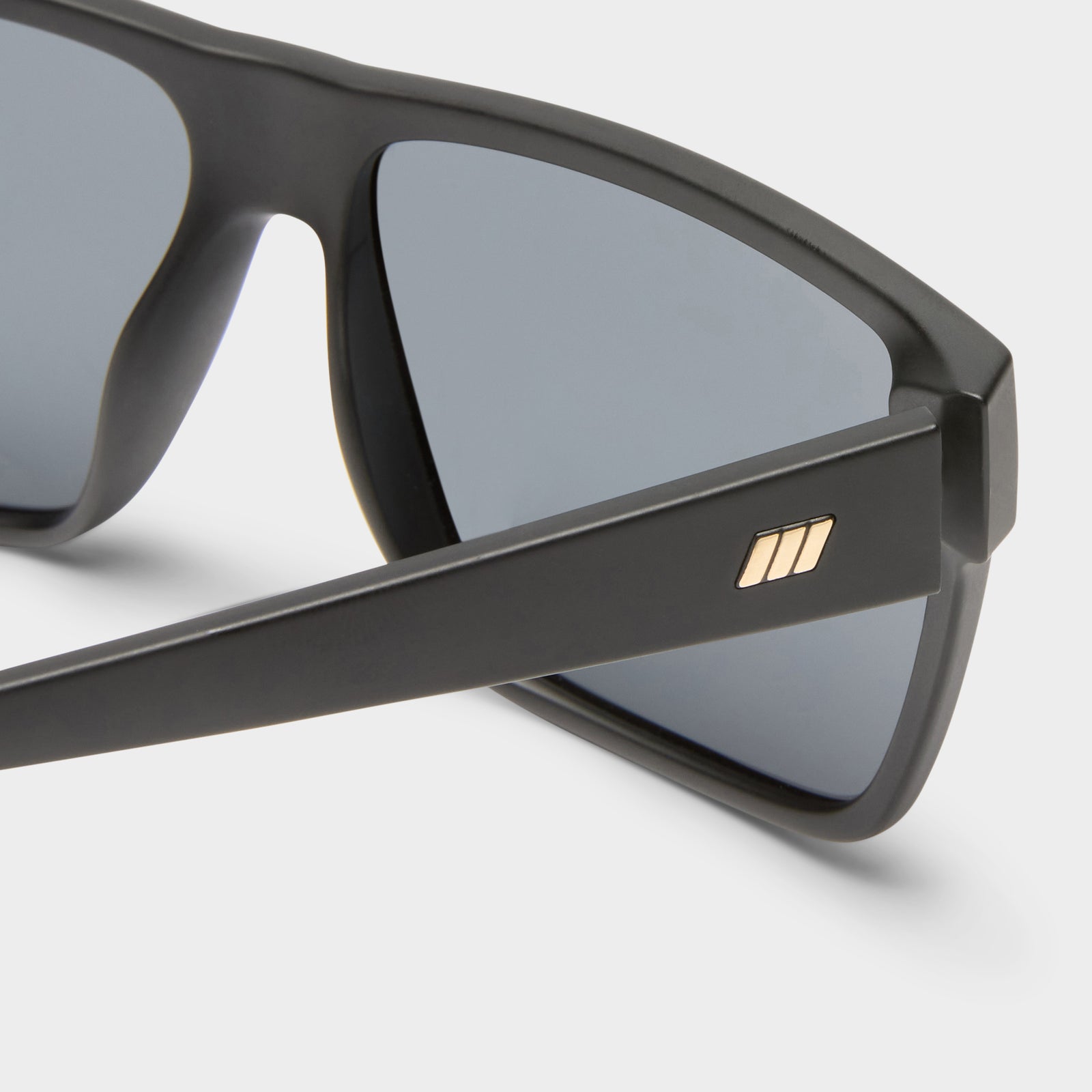 Dark Magic Black Male D-Frame Sunglasses | Le Specs