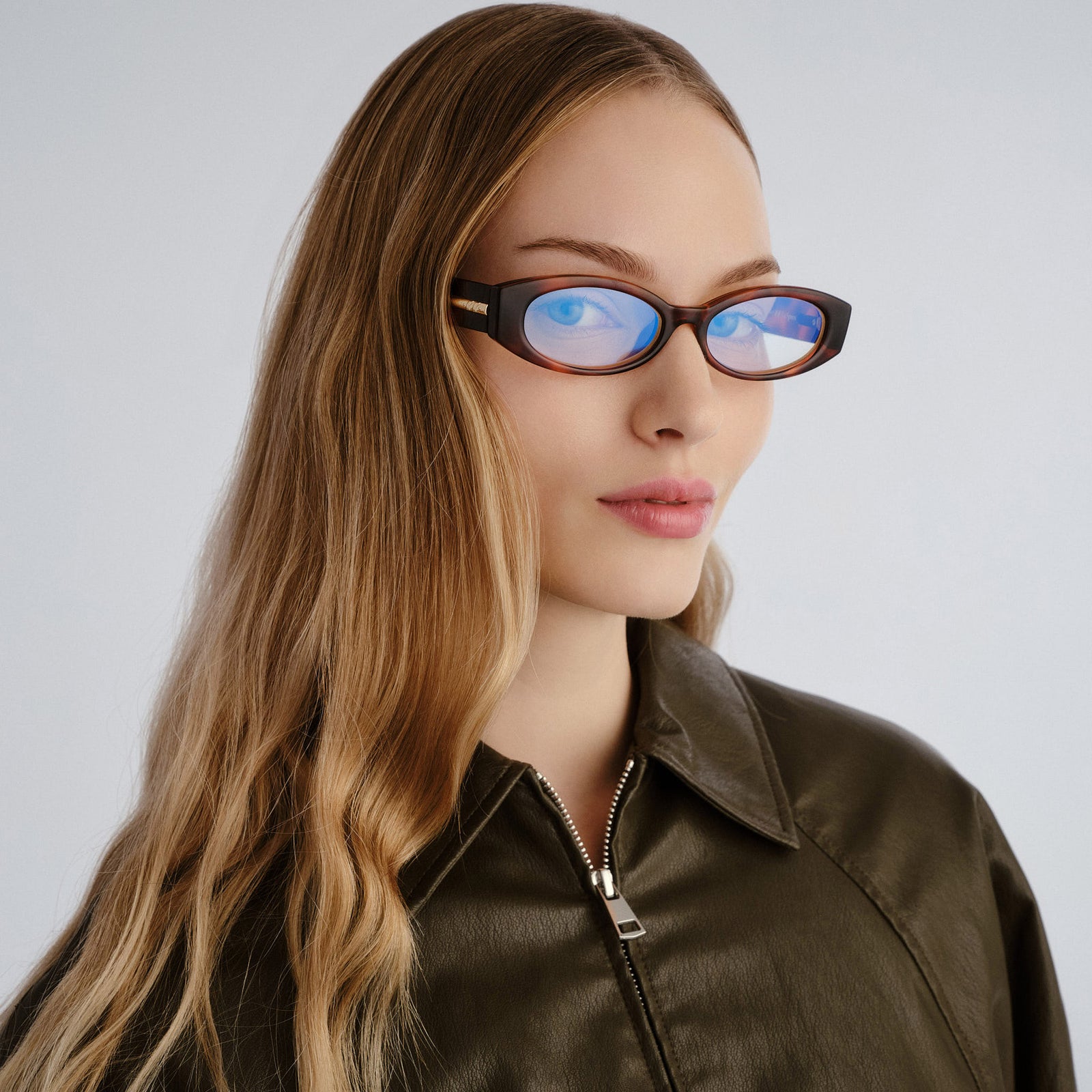 Belladonna Toffee Tort Female Wrap Blue Light | Le Specs