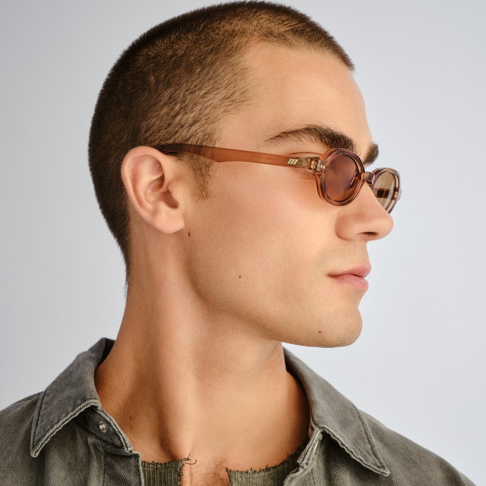 Foundry + Whiskey Uni-Sex Rectangle Sunglasses | Le Specs