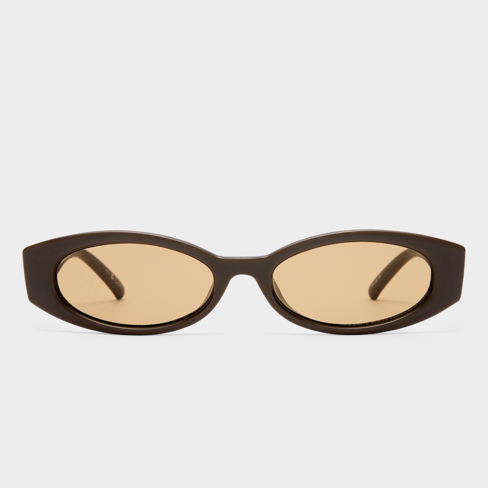 Belladonna Cocoa Female Oval Sunglasses | Le Specs