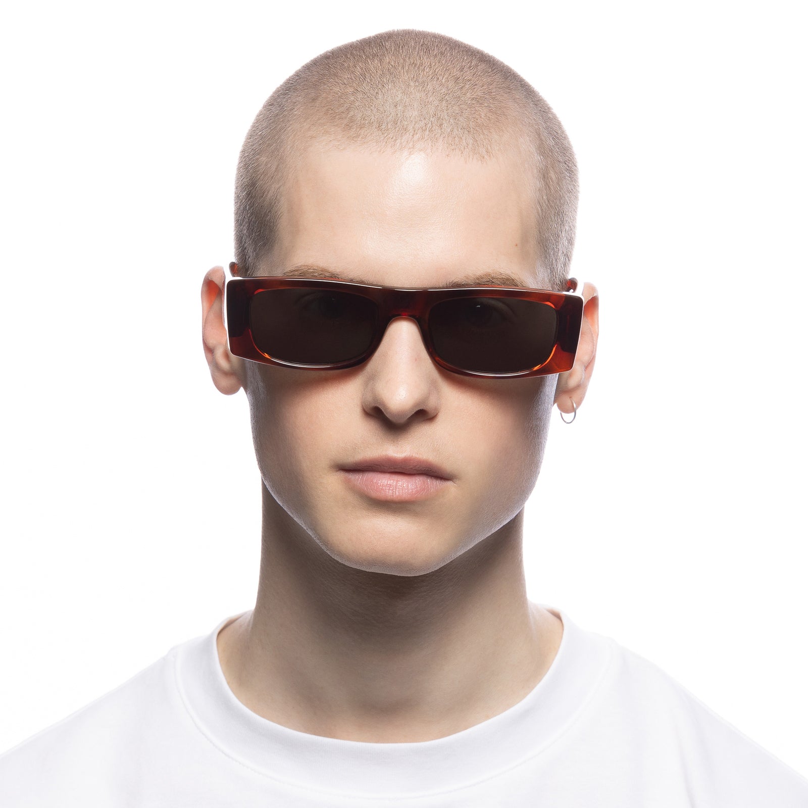Recovery Toffee Tort Female Rectangle Sunglasses | Le Specs