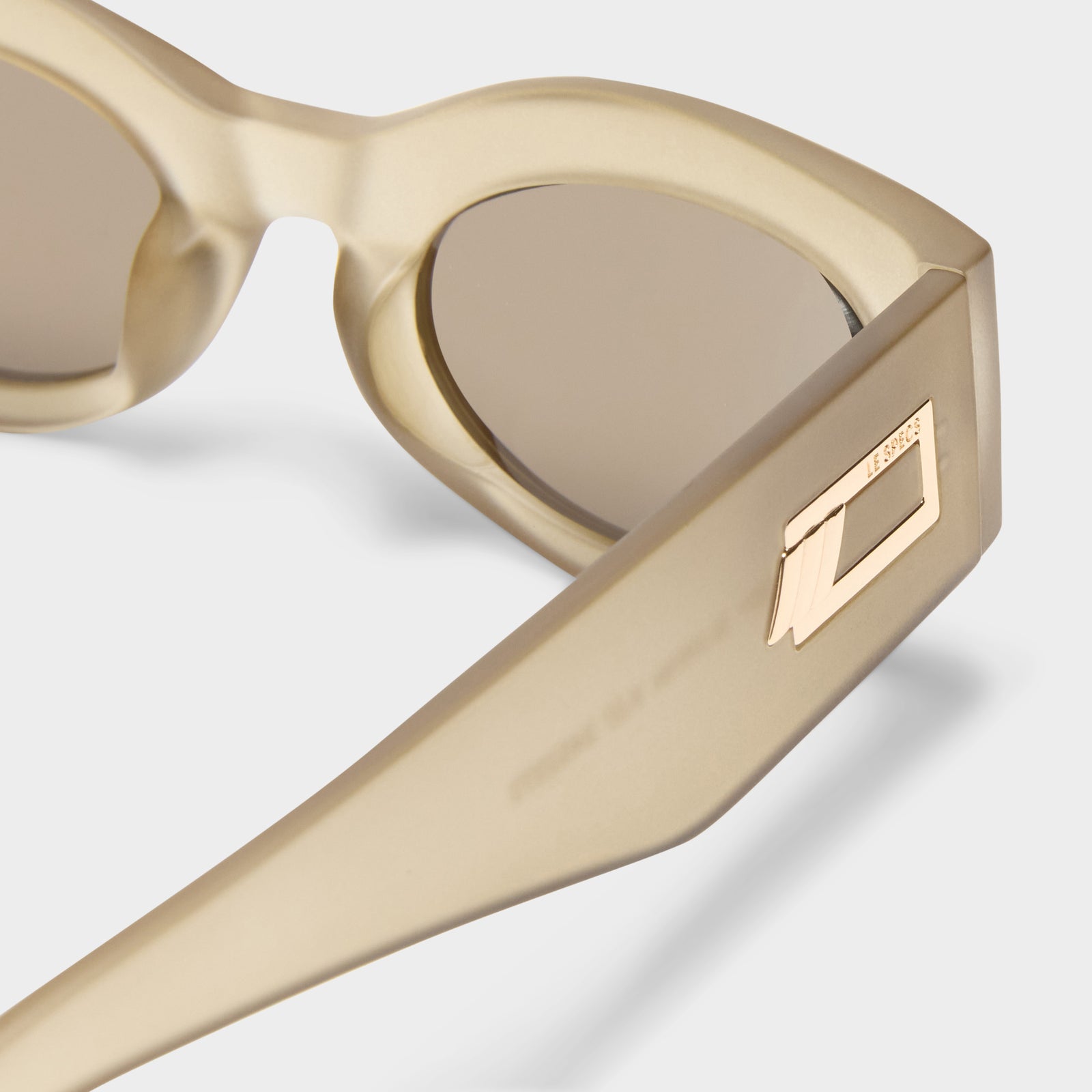 Body Bumpin Ii Matte Olive Leaf Uni-Sex Oval Sunglasses | Le Specs