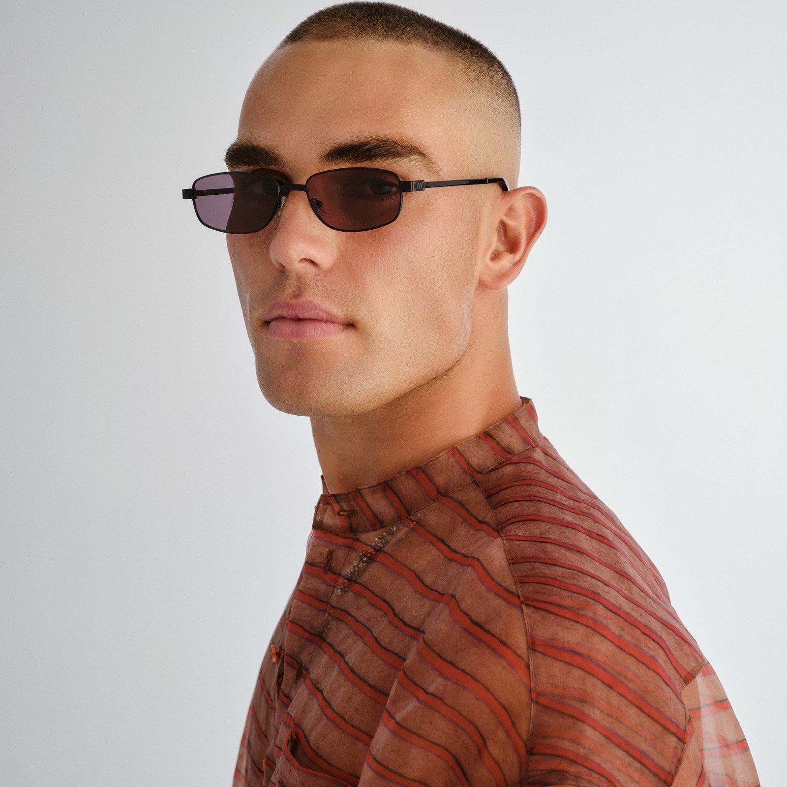 Torrid Black Uni-Sex Rectangle Sunglasses | Le Specs