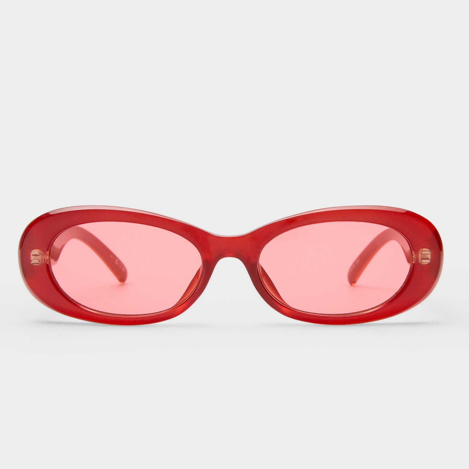 Hey Ya + Scarlett Pearl Female Oval Sunglasses | Le Specs