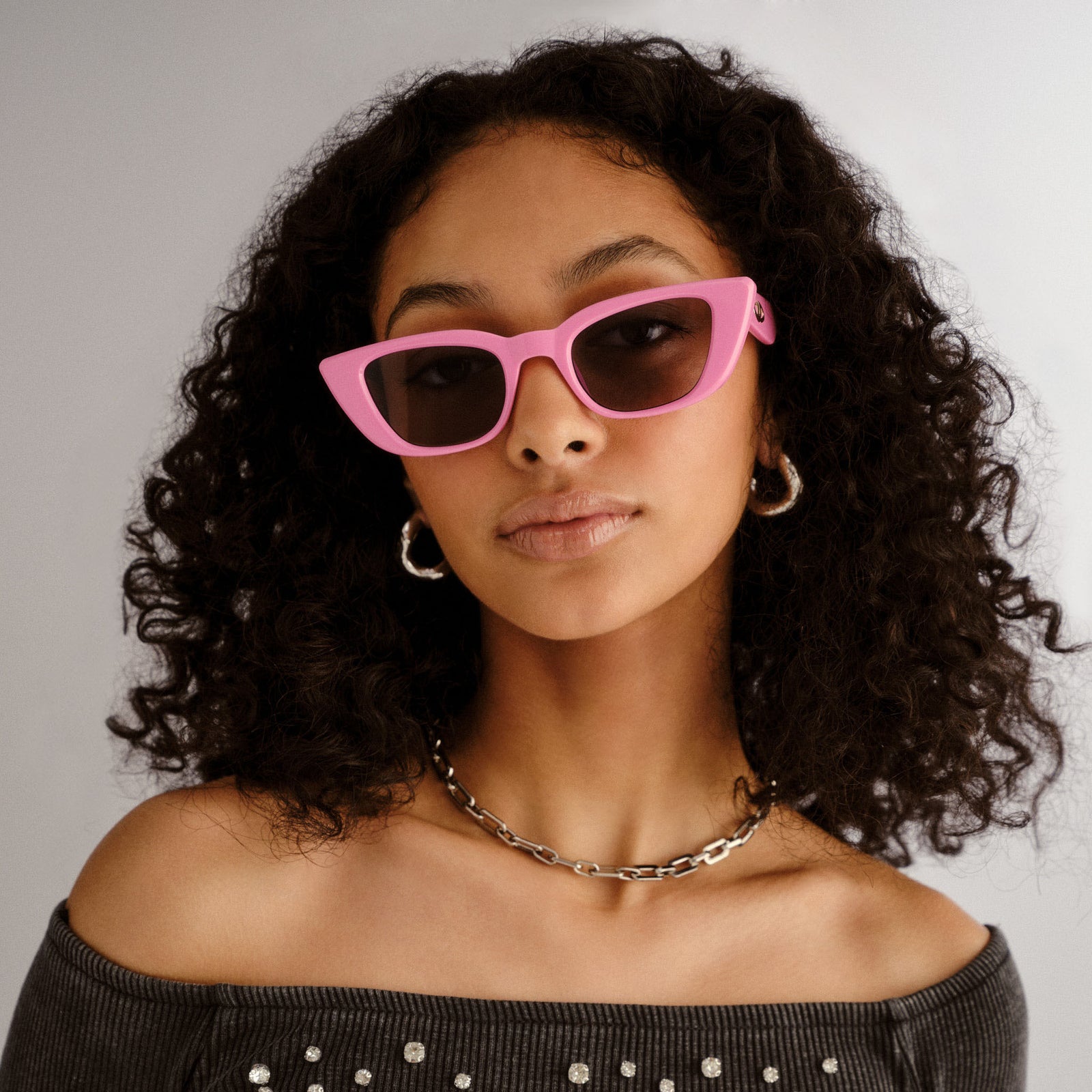 Dream Lover Rouge Pink Female Cat-Eye Sunglasses | Le Specs