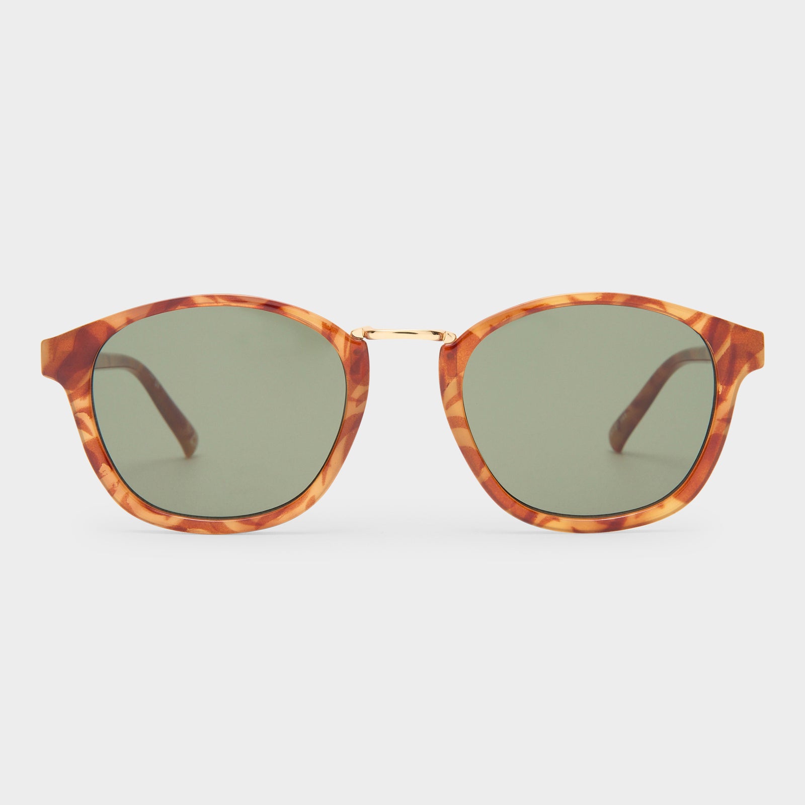 Oblivion Vintage Tort Uni-Sex Round Sunglasses | Le Specs