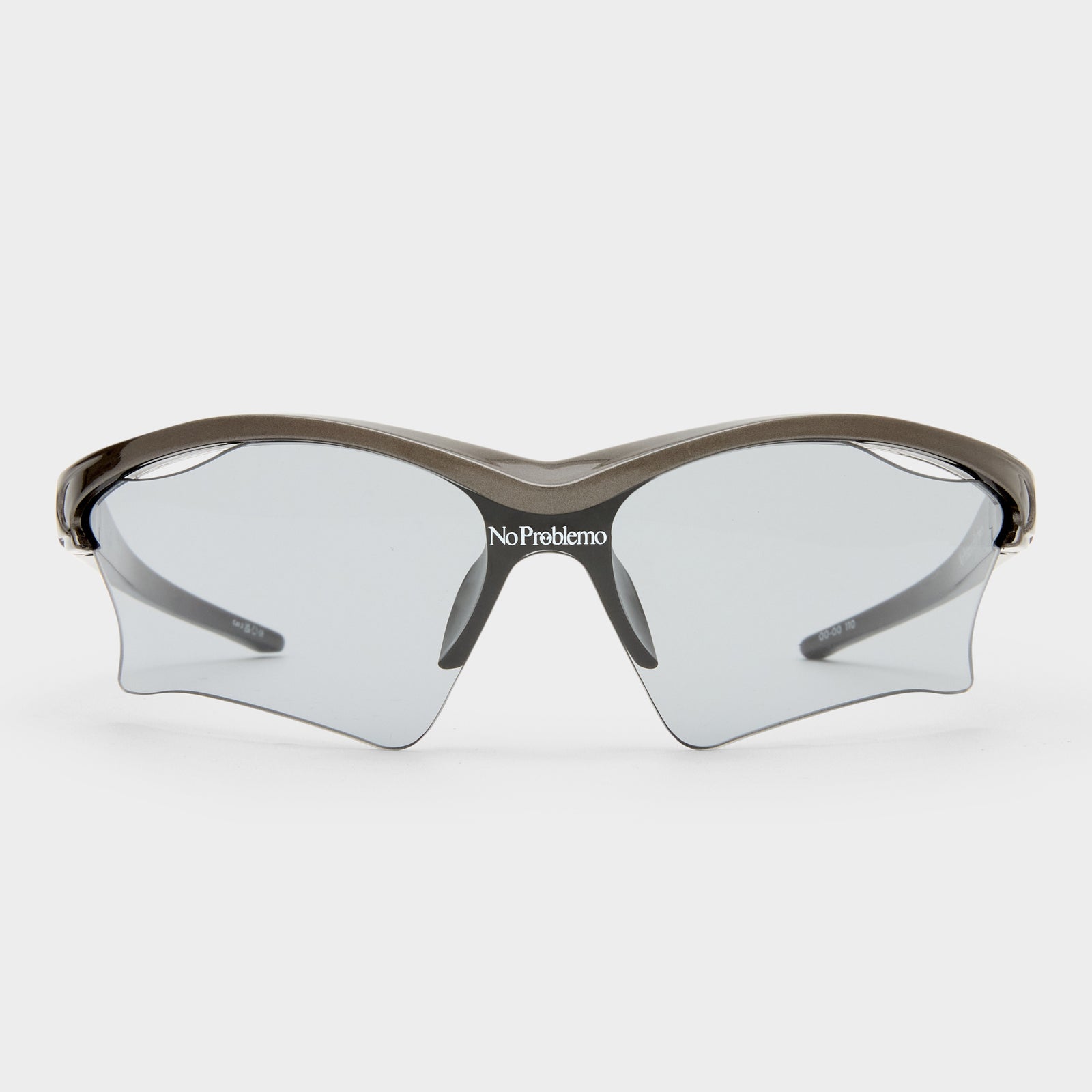 Pluto Silver Chrome Uni-Sex Shield Sunglasses | Le Specs
