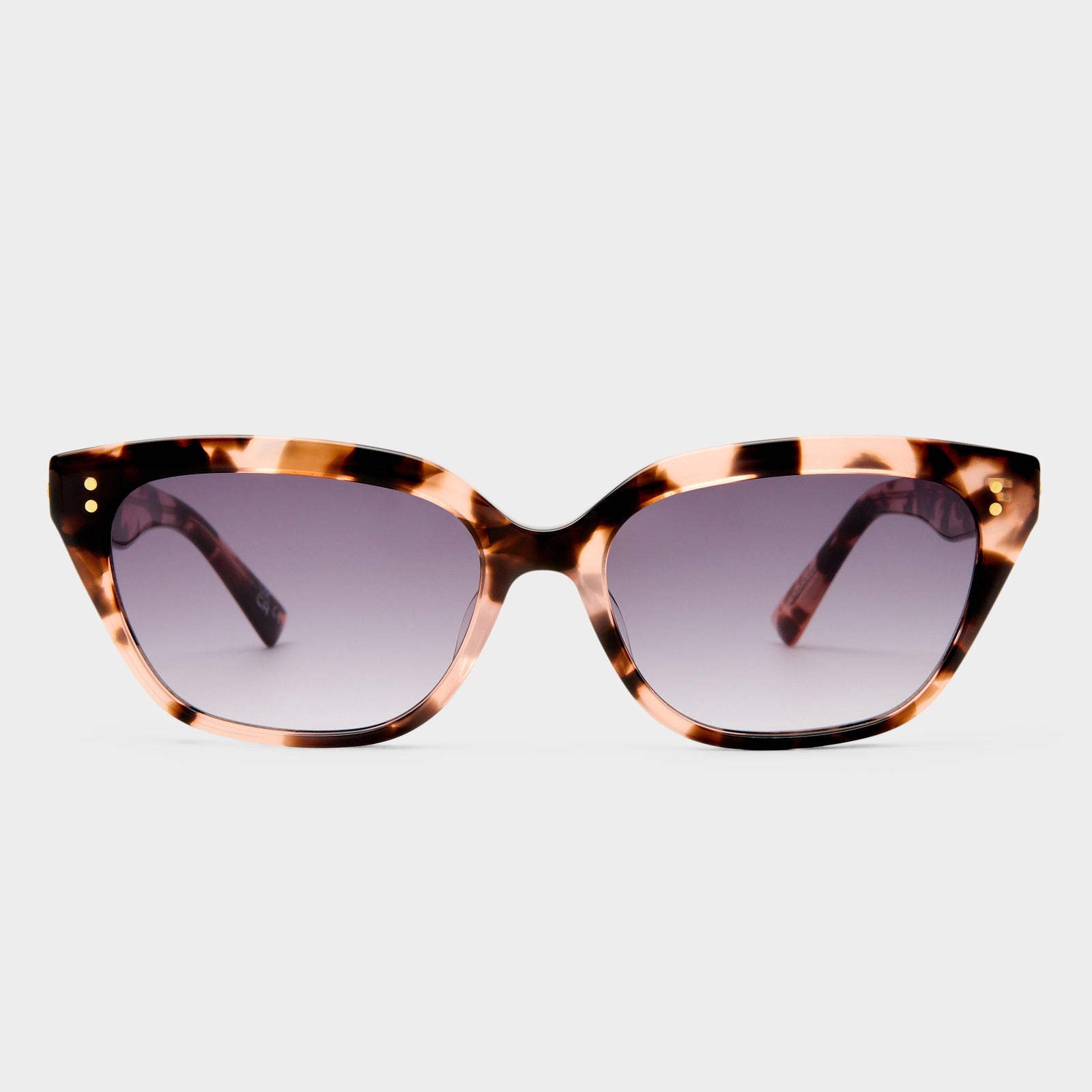 Horizon Rose Tort Female D-Frame Sunglasses | Le Specs