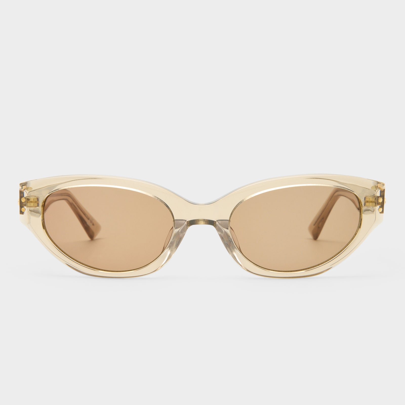 Halcyon Bisque Female Cat-Eye Sunglasses | Le Specs
