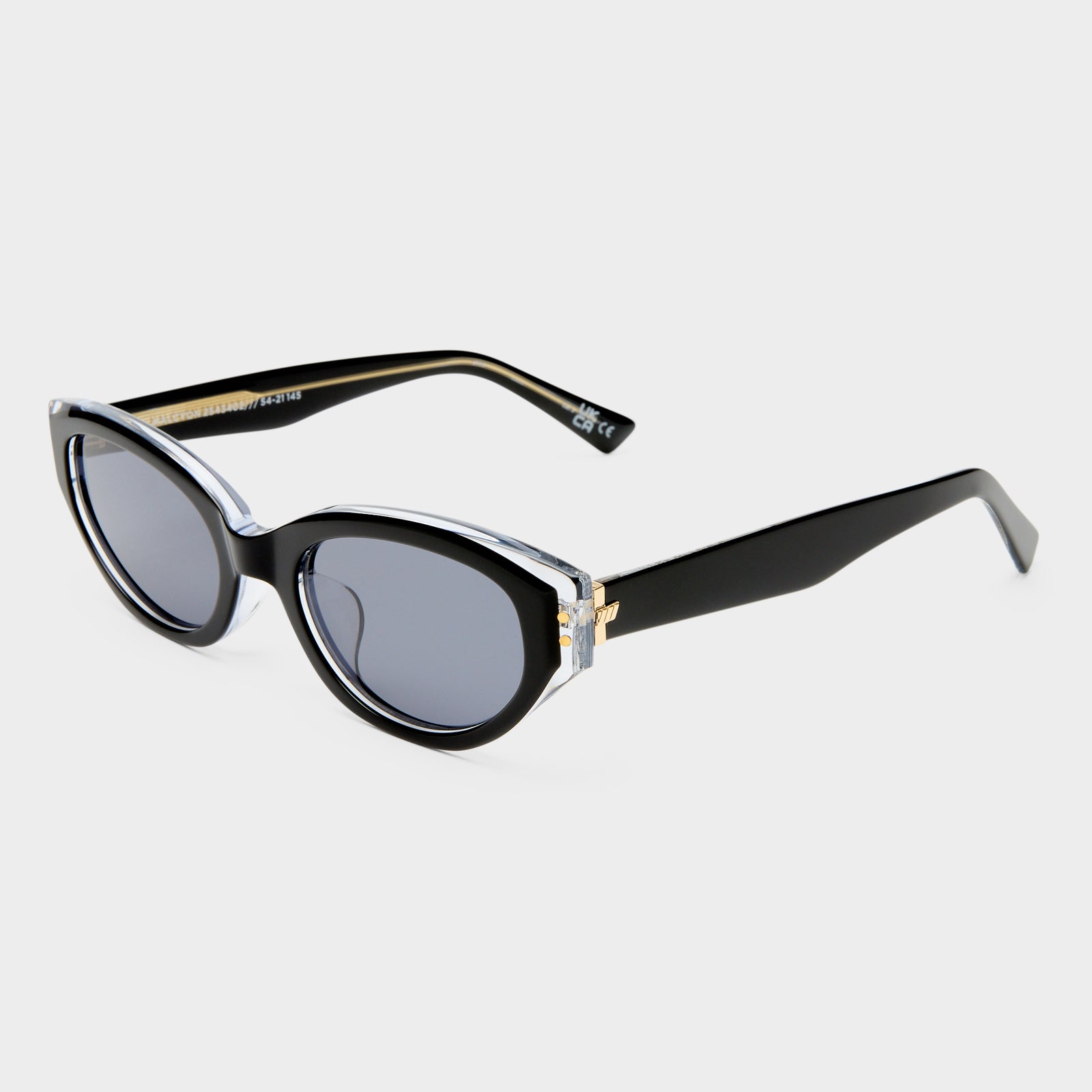 Halcyon Black Female Cat-Eye Sunglasses | Le Specs